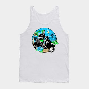 Summer skeleton Tank Top